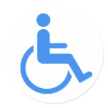 Handicapped blue design!