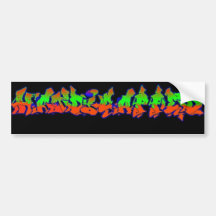 handicapped bumper sticker