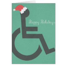 Handicapped Christmas Greeting Cards