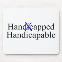 Handicapped Handicapable Mousepads