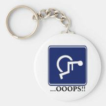 HANDICAPPED KEYCHAIN