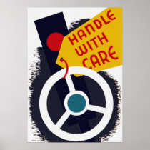 Handle With Car Poster