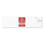 Handle with care bumper stickers