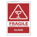 Handle with care cards