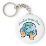 Handle With Care Earth Day Keychains