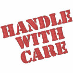 Handle with Care Embroidered Tee embroidered shirts