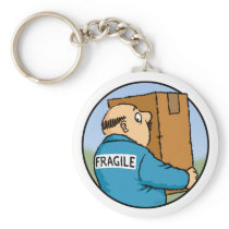 Handle with Care Keychain