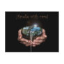 Handle with care postcard