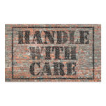 handle with care sticker
