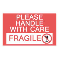 Handle with Care Sticker
