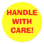 Handle With Care Stickers