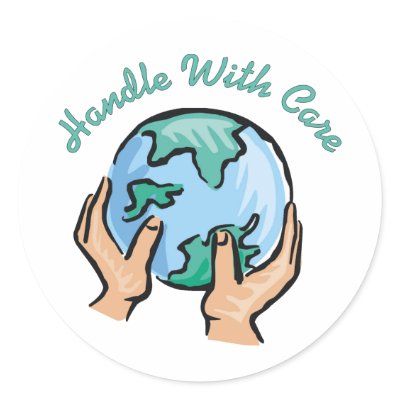 Handle With Care Stickers by naturetees