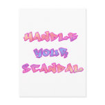 handle your scandal postcards