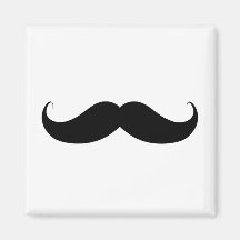 Handlebar Moustache / Moustache Refrigerator Magnet