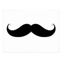 Handlebar Moustache / Moustache Post Card