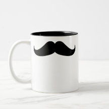 Handlebar Moustache Mugs