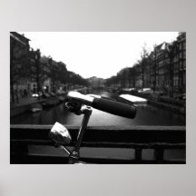 Handlebars in Amsterdam Poster