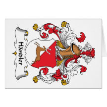 Handler Family Crest Card