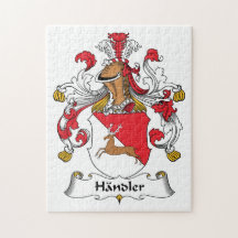 Handler Family Crest Puzzle