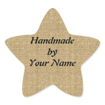 Handmade  by Template sticker