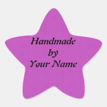 Handmade  by Template sticker