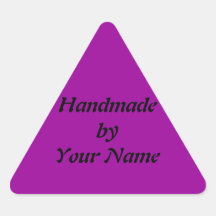 Handmade  by Template sticker