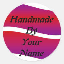 Handmade  by Template Stickers