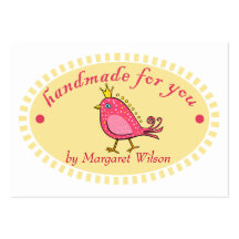 Handmade For You Bird Business Cards