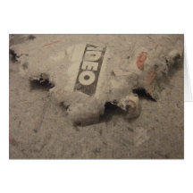 Handmade paper photograph greeting cards