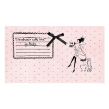 handmade with love business cards