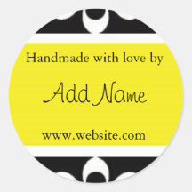 "Handmade with Love" Sticker