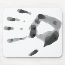 handprint mouse mat