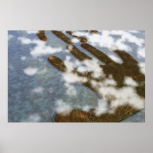 Hands across the sea print