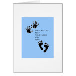 Hands and Feet Blue Card