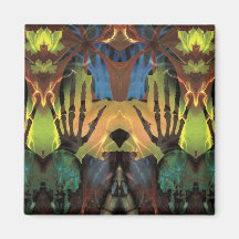 Hands of Autumn Magnets