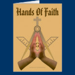 Hands of Faith. Christian Version cards