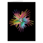 Hands of the World Greeting Card