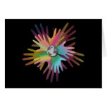 Hands of the World Greeting Card
