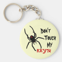 Hands Off! Key Chain