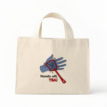 Hands Off, TSA! Tiny Tote Bag