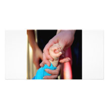 hands photo card