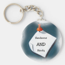 Handsome AND Handy Keychain
