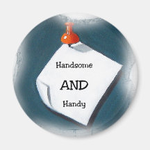 Handsome AND Handy Refrigerator Magnets