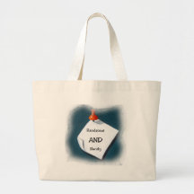 Handsome AND Handy Tote Bag