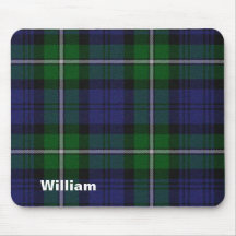 Handsome Custom Forbes Tartan Plaid Mousepad