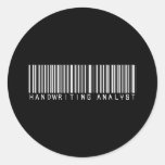 Handwriting Analyst Bar Code Stickers
