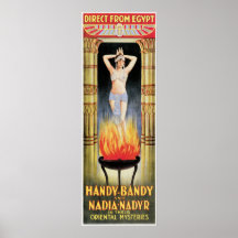 Handy-Bandy Magician Poster
