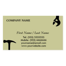 Handy Man Business Card