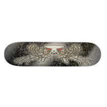 Handy Skull Skateboard