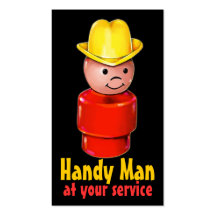 Handyman Carpenter Plumber Electrician Painter Business Cards